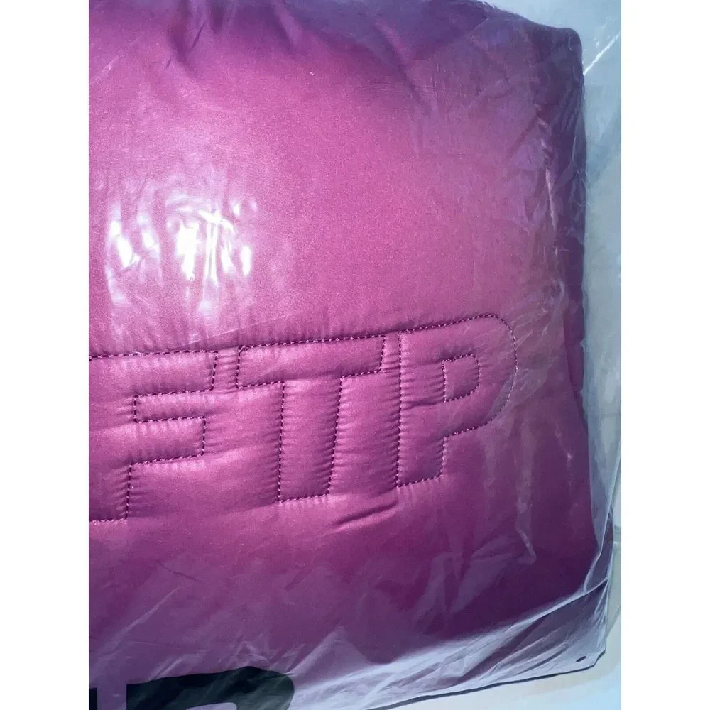 NEW - Very Nice FTP Plum Logo Quilt Puffer Plum Small removeable hood $295.00 - Picture 6 of 9